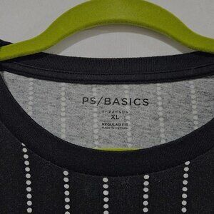 New PACSUN RETRO BLACK & WHITE PRINT DESIGN TEE  XL  ALTERNATIVE SHIRT TOP
